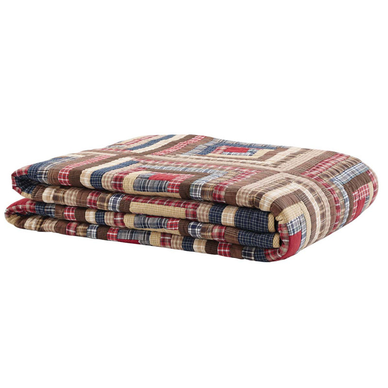 Braxton Cotton Patchwork Quilt, King Quilt