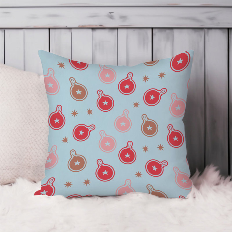 Holiday Christmas Presents Pattern III Modern, 16"H x 16"W