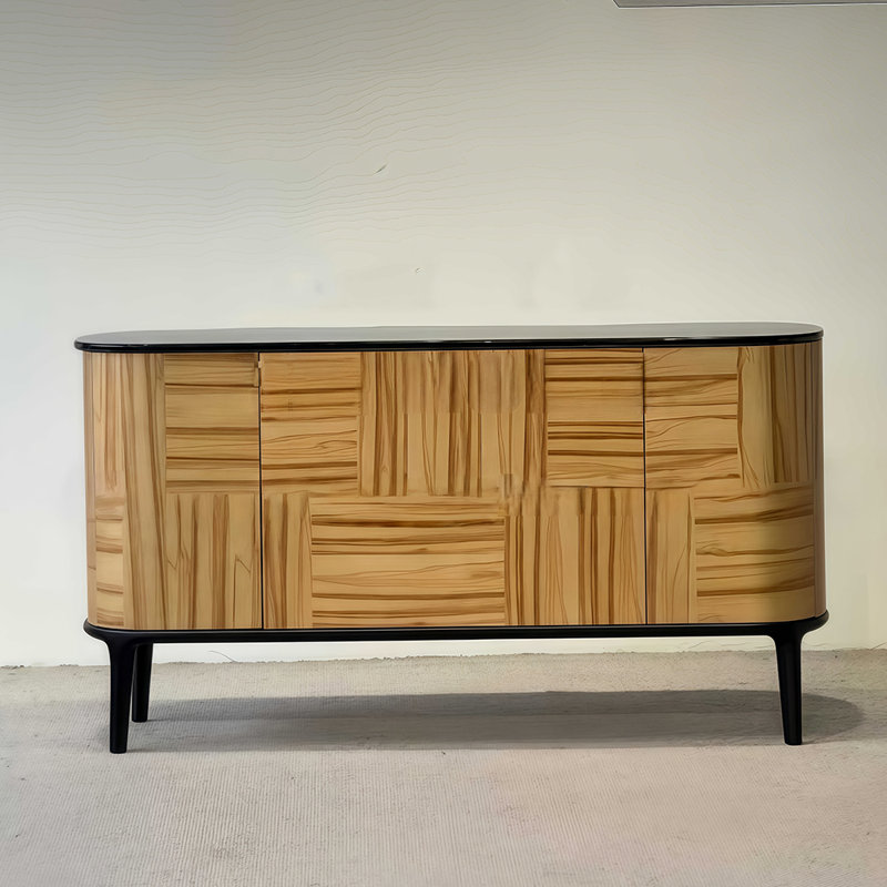 Retro and minimalist style sideboard