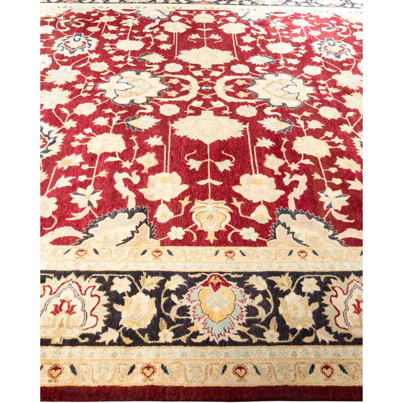 Classic One-of-a-Kind 9' 2" X 12' 3" Hand Knotted Area Rug