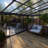 16' Wide Real Glass Sunroom Greenhouse Patio Addition – Tempered Glass & Aluminum Frame-118197397