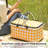 Insulated Picnic Basket Collapsible Picnic Basket