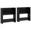 Wall Shoe Cabinets With Shelf 2 Pcs Engineered Wood-1183362166