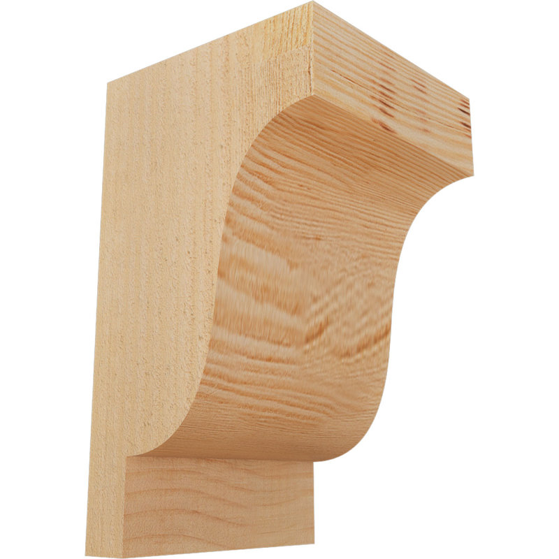 Newport Corbel, H 10 po x l 6 po x P 6 po, Sapin de Douglas, Sciage brut