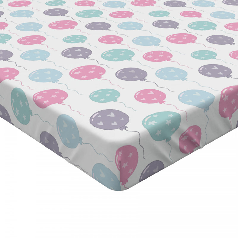 Microfiber Fitted Sheet, Twin Fitted Sheet, Golf 2, Multicolor