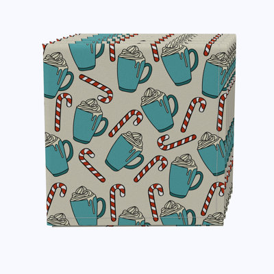 Ellyona 100% Cotton No Pattern Square Napkin