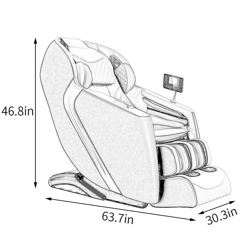 Fauteuil de massage chauffant