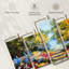«Flower Garden», reproduction d'art sur toile-1844088635
