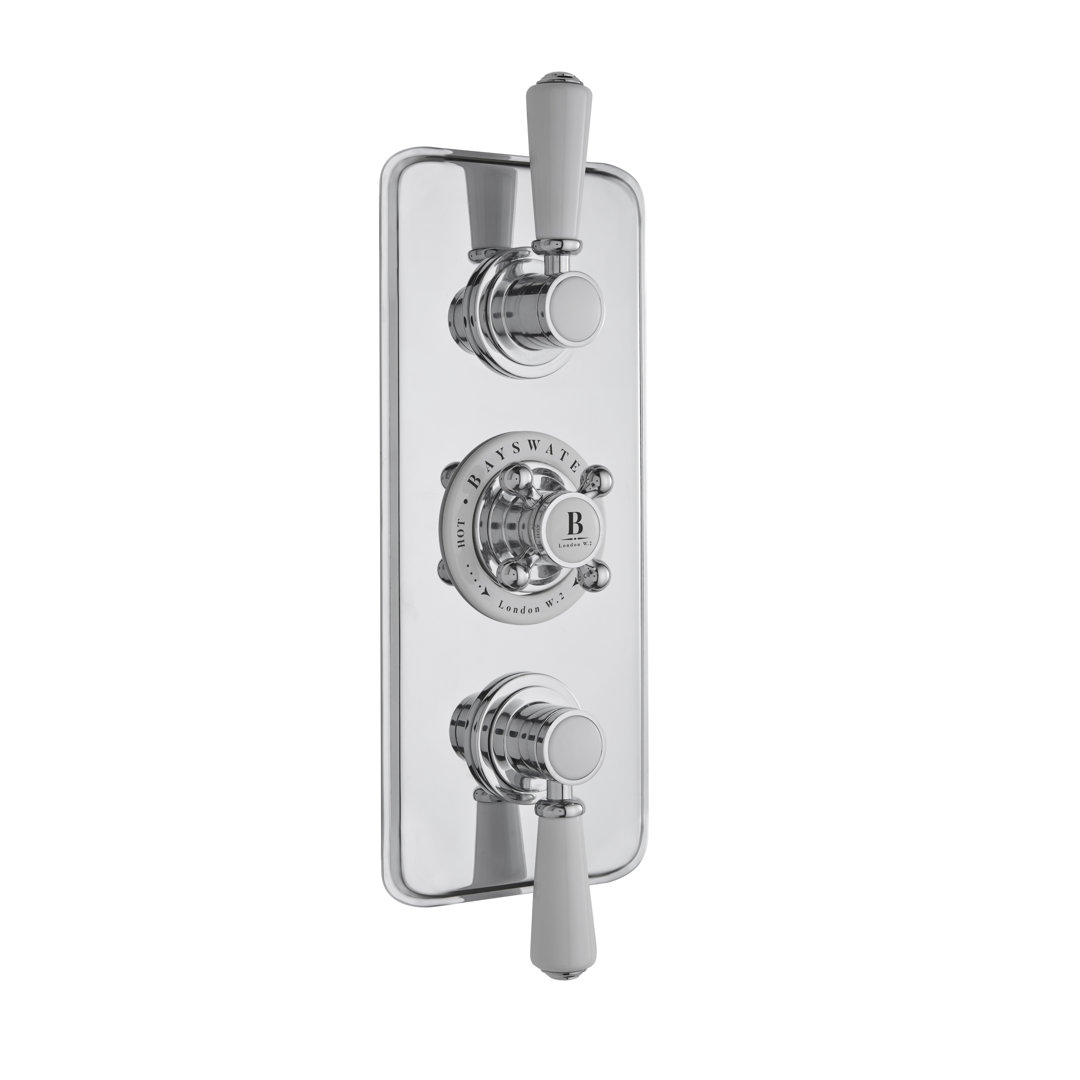 Triple Concealed Thermostatic Shower Valve