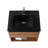 Khaleia 30" Floating Bathroom Vanity with LED Lights – Wall-Mounted Wood Cabinet with Acrylic Sink, Soft-Close Storage & Modern Integrated Basin-1426604450-1426604448