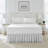 Laura Ashley Ticking Stripe Bed Skirt-70372466-70372461