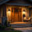 9" 1-Light Farmhouse Outdoor Wall Light With Oil Rubbed Bronze Finish，Outdoor Barn Light with Metal Shade and Gooseneck Arm-79278324