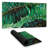 Several exotic plant leaves - 15.75"x31.50" Desk mat