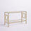 Taoran 47 " W Glass Top Console Table