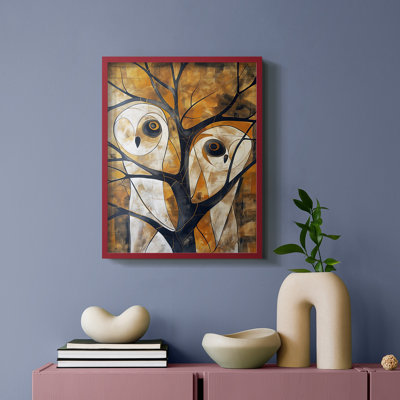 ANIMALS Series Lxxxix - reproduction encadrée de qualité supérieure - prête à être accrochée - aucun clou requis