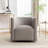 Occie Velvet Swivel Barrel Chair-566511849