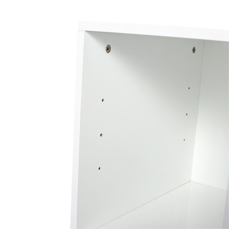 Meuble-lavabo mural de 60 po avec lavabo en résine et grand rangement