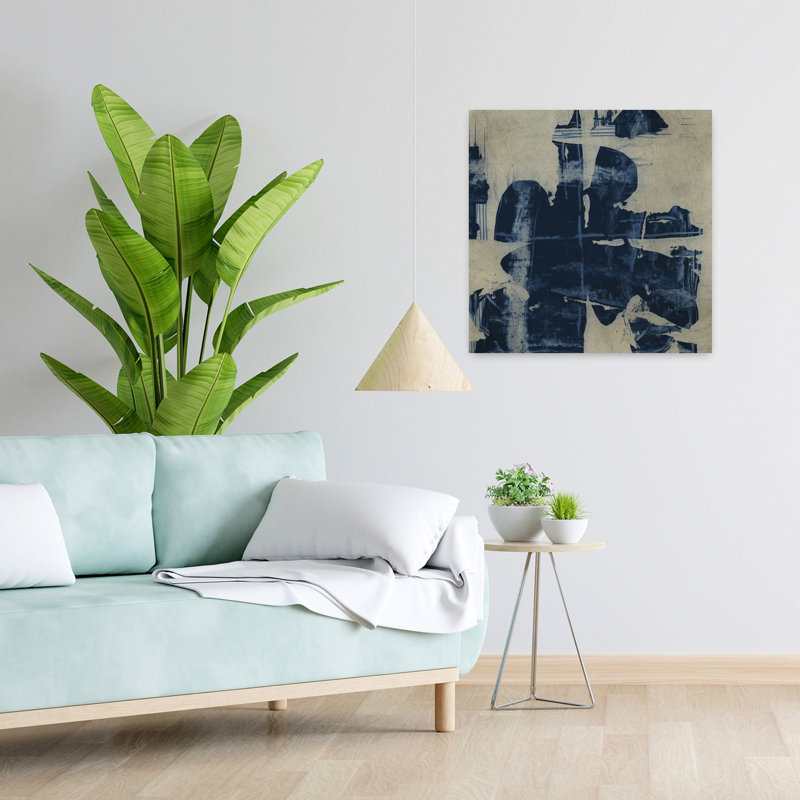 Les Formes Abstract Contemporary Modern Wall Art Print, 60.96cm H x 60.96cm W