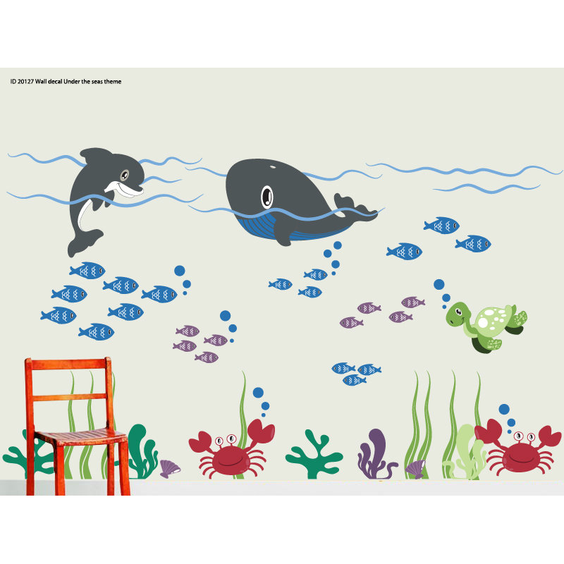 Non-Wall Damaging Wall Decal, Scheme A