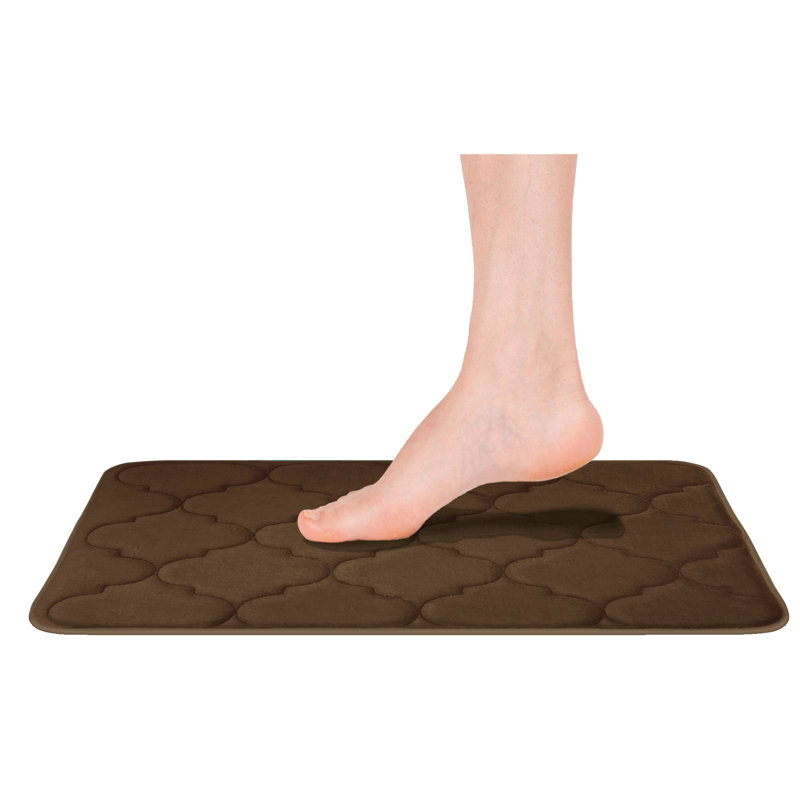 Memory Foam Mat 17x24 - Madison, Brown