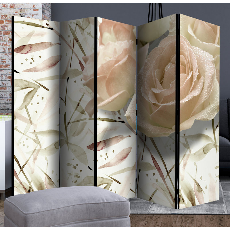 Pritzker 225cm W x 172cm H 5 - Panel Folding Room Divider