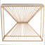 Cosmo Fossil Stone & Metal Console Table