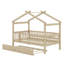 Lit en bois avec couchette-812891043