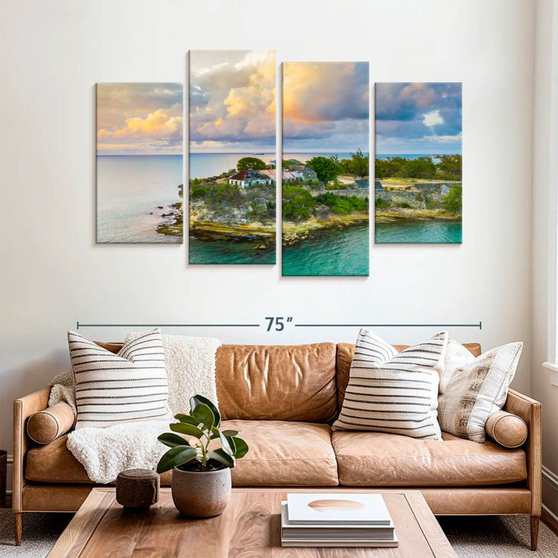 Nicci Fort James Aerial View, 42" H x 68" W