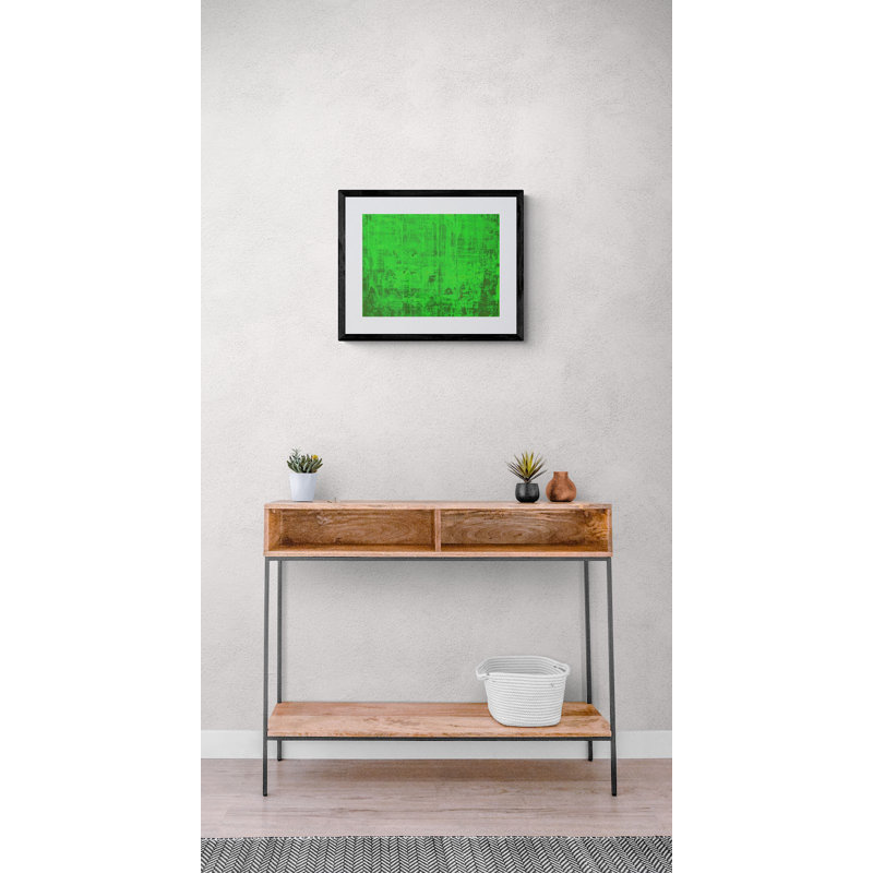Das Green Exhibition Print by Drew Gaffney, 17.25" H x 21.25" W x 0.875" D