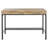 Blonde Metal Base Writing Desk
