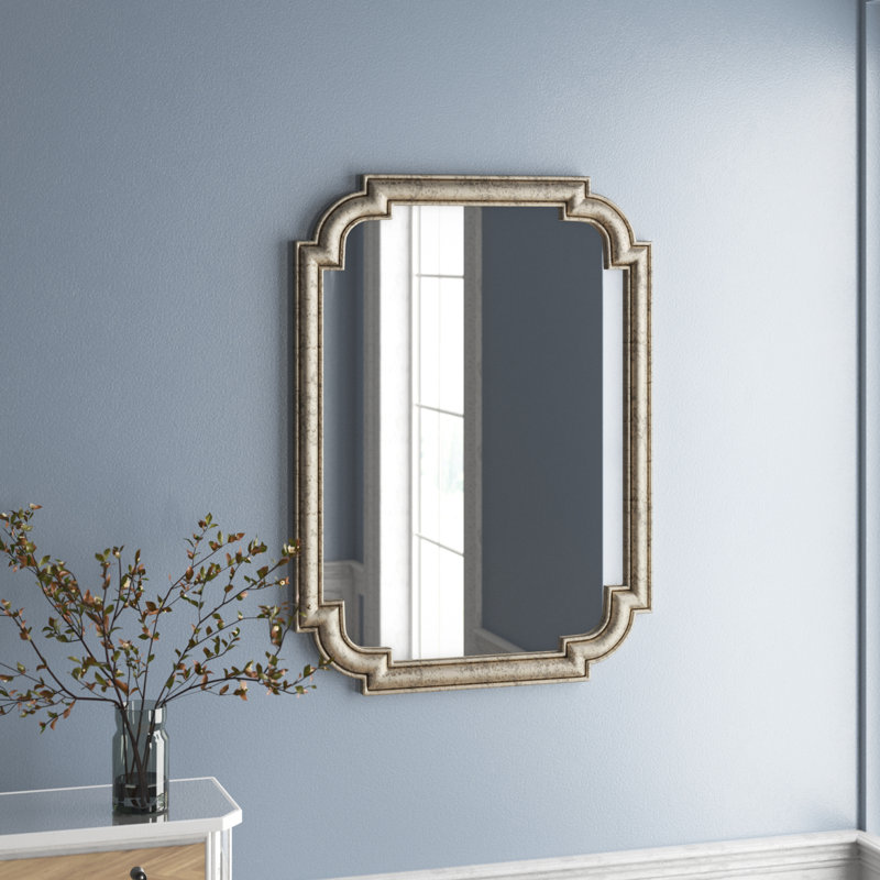 Patson Farmhouse / Country Distressed Accent Bathroom / Vanity Mirror