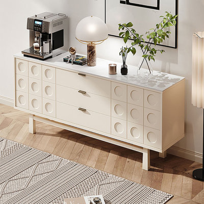 Buffet français rétro minimaliste
