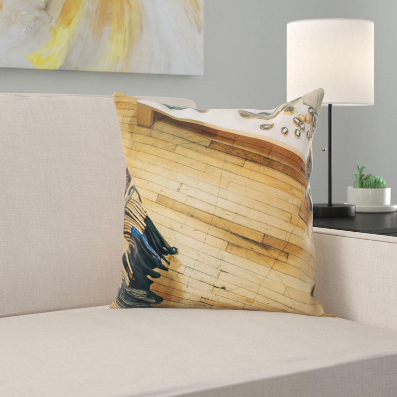 Microsuede Throw Pillow