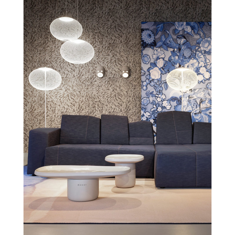 NR2 1 - Light LED Pendant, White, Medium