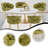 Modern Kitchen Chairs Velvet Upholstered Dining Chairs Set of 6-883128342