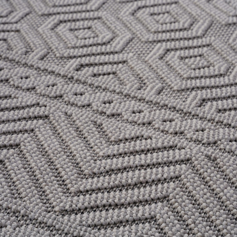 Traditional indoor/outdoor area rugs, Rectangle 5'3" x 7'6"