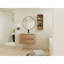 30" Wall-Mounted Bathroom Vanity With Sink and Storage Rack, 2-Soft Close Drawer