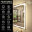 UL Certified Front & Back LED Anti-Fog Tempered Glass Bathroom/Vanity Mirror with 3-Year Warranty-1649379631