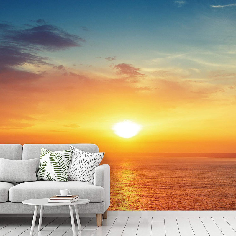 Coastal Beachy Peel & Stick Border, 100" L x 144" W