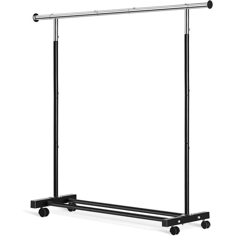 Clothing Rack, Heavy Duty Clothes Rack Rolling Garmen...