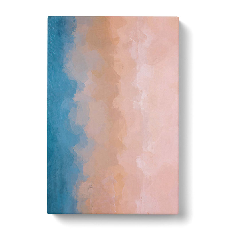 Upon The Beach In Abstract - Wrapped Canvas Painting, 76cm H x 50cm W x 3cm D