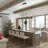 5-Light Wood Linear Kitchen Island Pedant