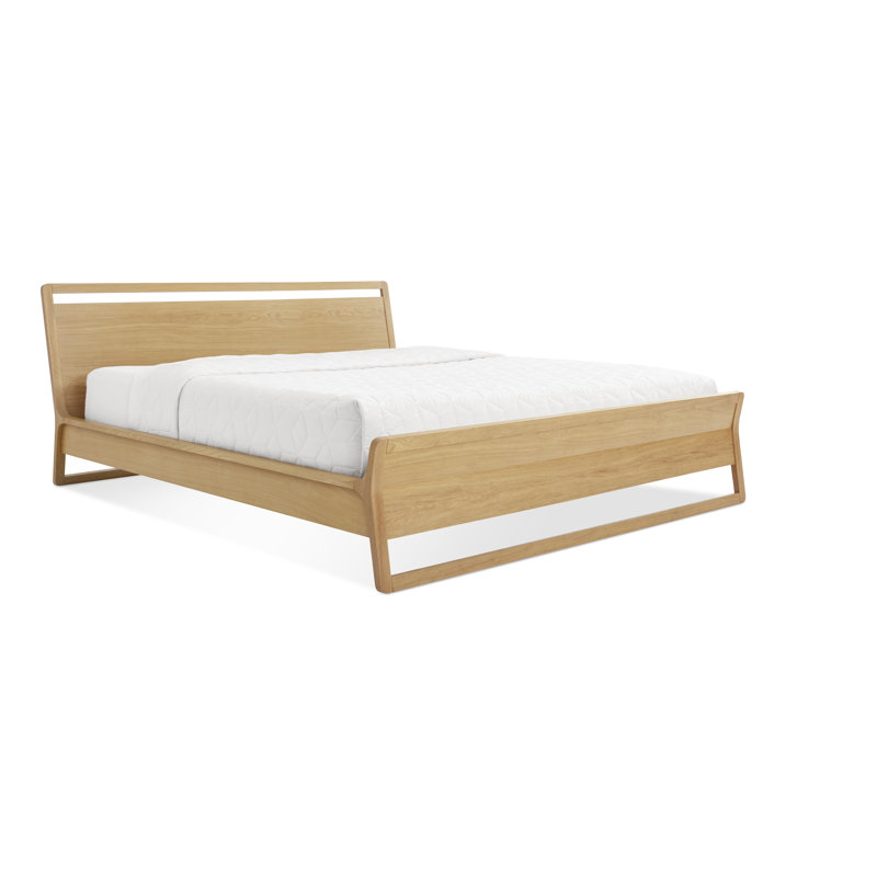 Woodrow Bed, King, White Oak
