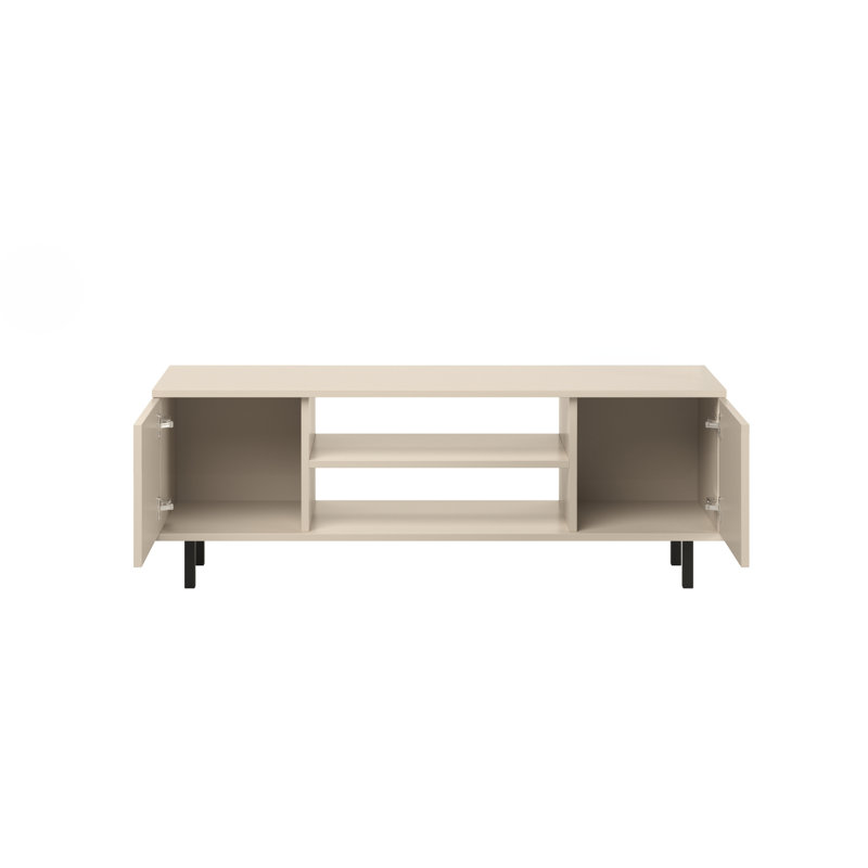 RTV Focus cashmere, Beige/Black, 35cm H x 135cm W x 40cm D