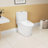 1.1/1.6 GPF Elongated Comfort Height Super Quite Flushing Floor Mounted Onepiece Toilet, CUPC Certified, Watersense Cetified, Ceramic, White Color, Soft Close Seat