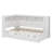 Daybed With Storage Shelves, USB And Trundle-1873293059