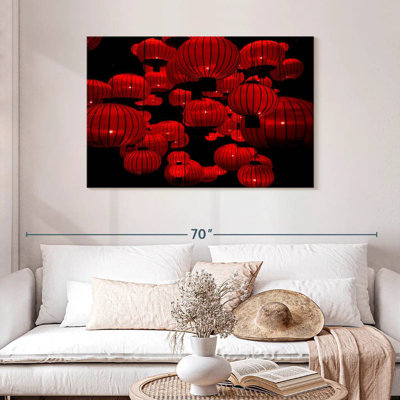 Lynelle Red Chinese Lanterns