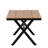 Contemporary Outdoor Set With PE Rattan Chairs And Plastic Wood Table,Suitable For Gardens And Lawns-1194337730