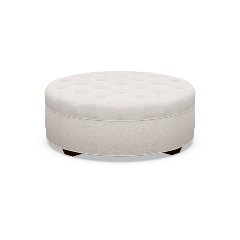 Round Ottoman, 8240-70, Walnut