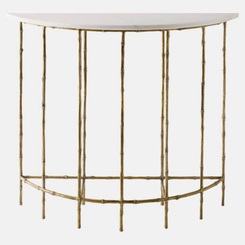 Meng 11'' W Marble Console Table